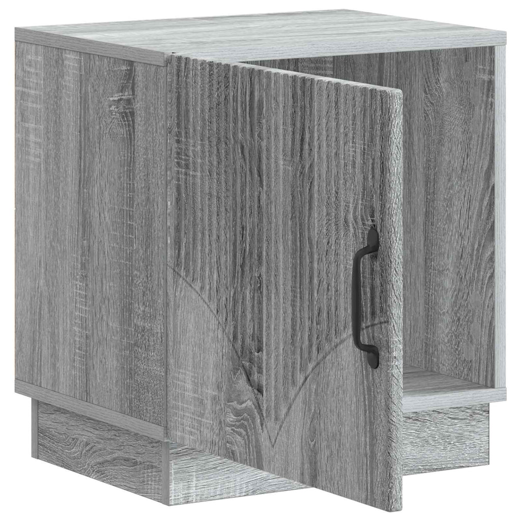 vidaXL Stolik nocny 2 pcs Szary Sonoma 43 x 34,5 x 47 cm