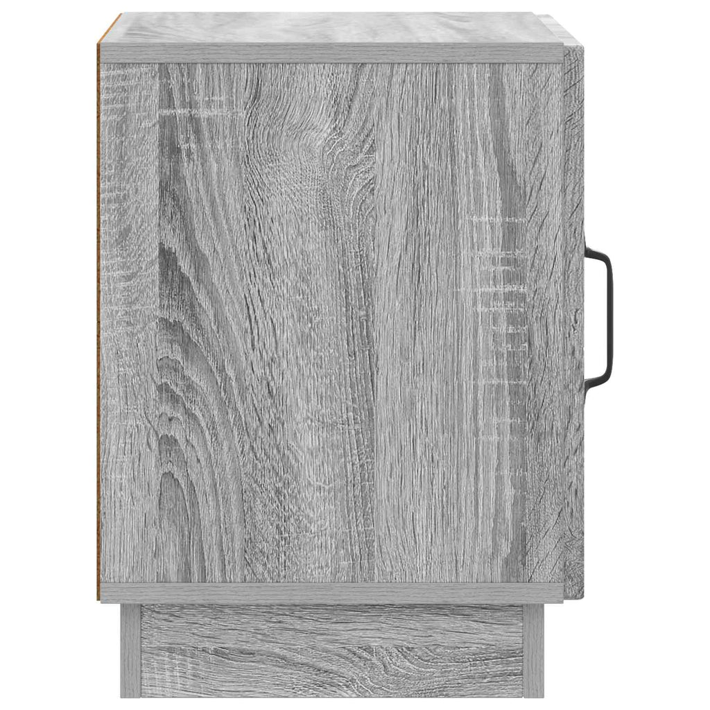 vidaXL Stolik nocny 2 pcs Szary Sonoma 43 x 34,5 x 47 cm