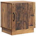 vidaXL Stolik nocny Stare drewno 43 x 34,5 x 47 cm Drewno inżynieryjne
