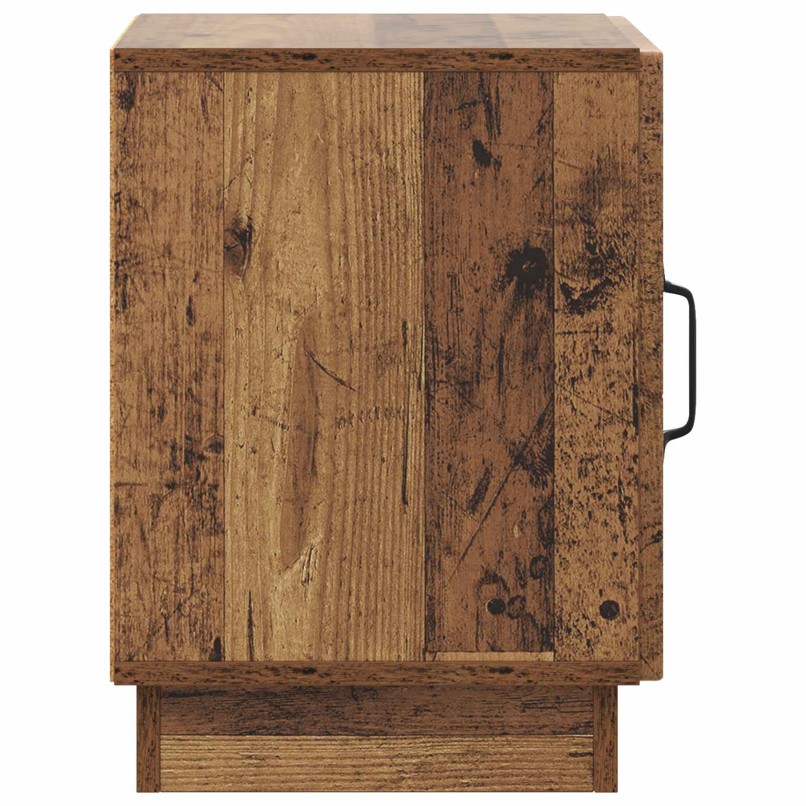 vidaXL Stolik nocny Stare drewno 43 x 34,5 x 47 cm Drewno inżynieryjne
