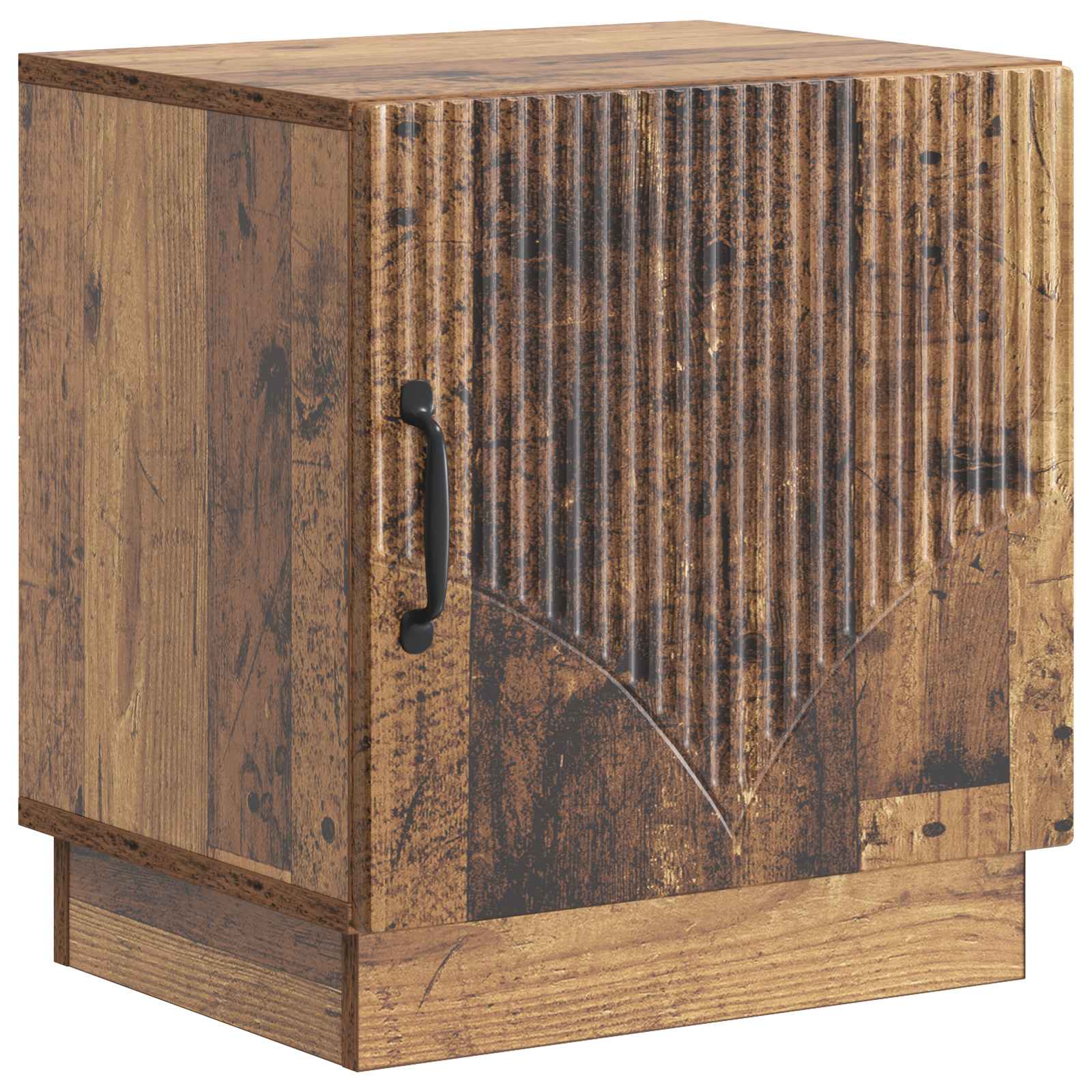 vidaXL Stolik nocny 2 pcs Stare drewno 43 x 34,5 x 47 cm