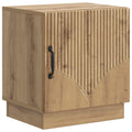 vidaXL Stolik nocny Dąb artisian 43 x 34,5 x 47 cm Drewno inżynieryjne