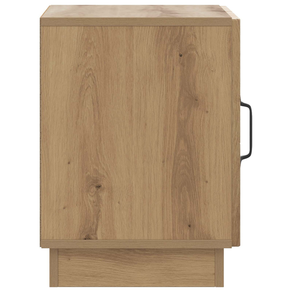 vidaXL Stolik nocny Dąb artisian 43 x 34,5 x 47 cm Drewno inżynieryjne