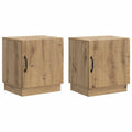 vidaXL Stolik nocny 2 pcs Dąb artisian 43 x 34,5 x 47 cm