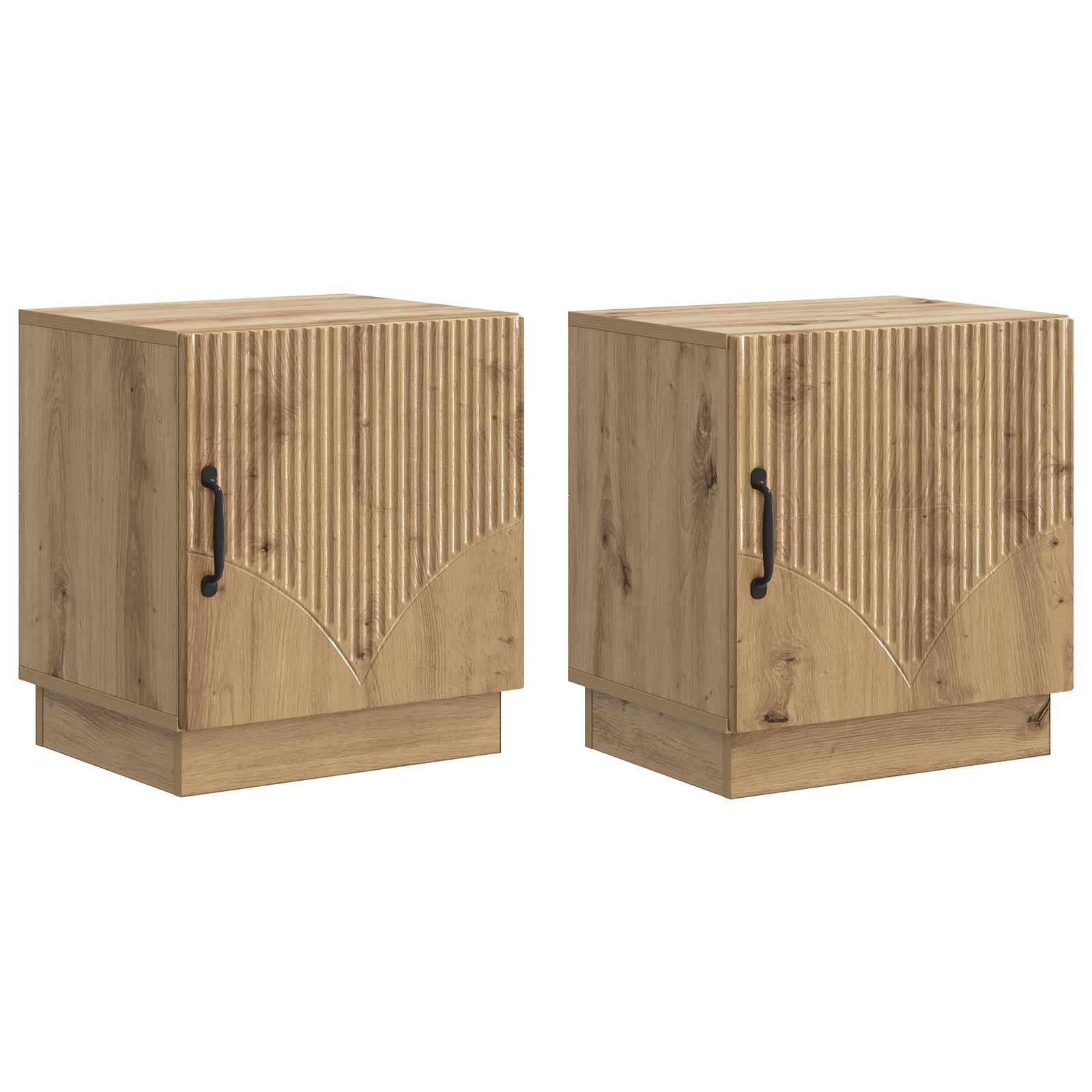 vidaXL Stolik nocny 2 pcs Dąb artisian 43 x 34,5 x 47 cm