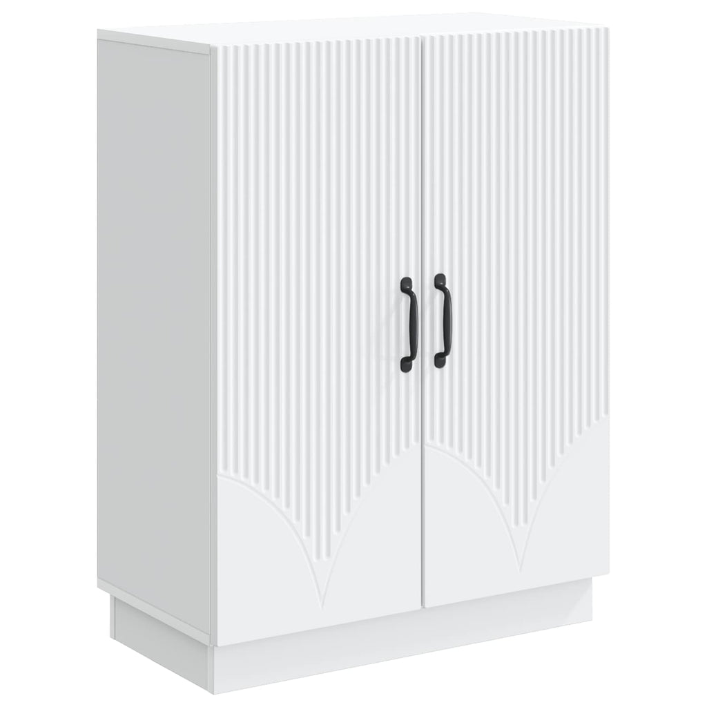 vidaXL Bufet Biały 66 x 34,5 x 87 cm Drewno inżynieryjne