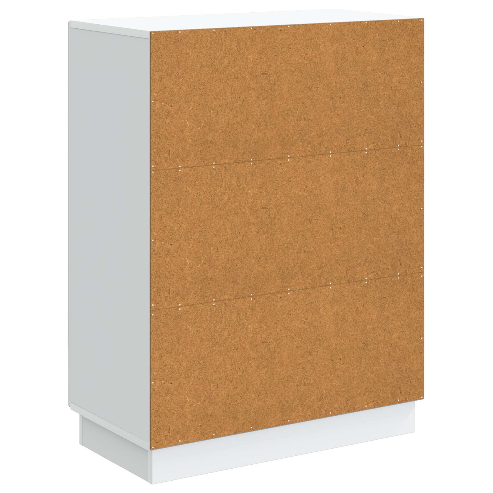 vidaXL Bufet Biały 66 x 34,5 x 87 cm Drewno inżynieryjne