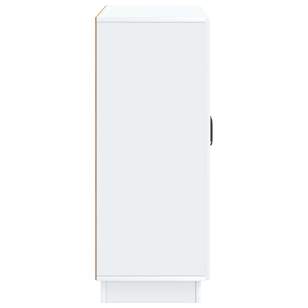 vidaXL Bufet Biały 66 x 34,5 x 87 cm Drewno inżynieryjne