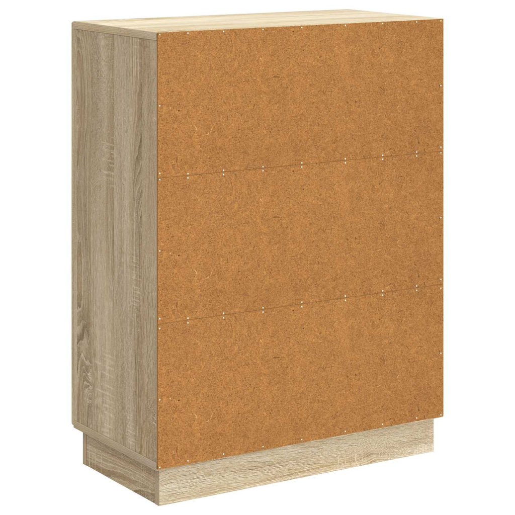 vidaXL Bufet dąb Sonoma 66 x 34,5 x 87 cm Drewno inżynieryjne