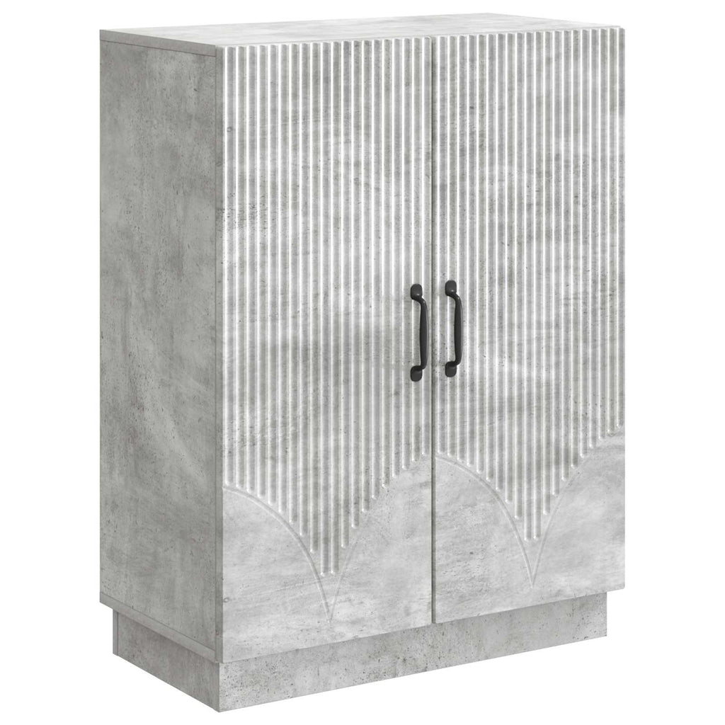 vidaXL Bufet Betonowy szary 66 x 34,5 x 87 cm Drewno inżynieryjne