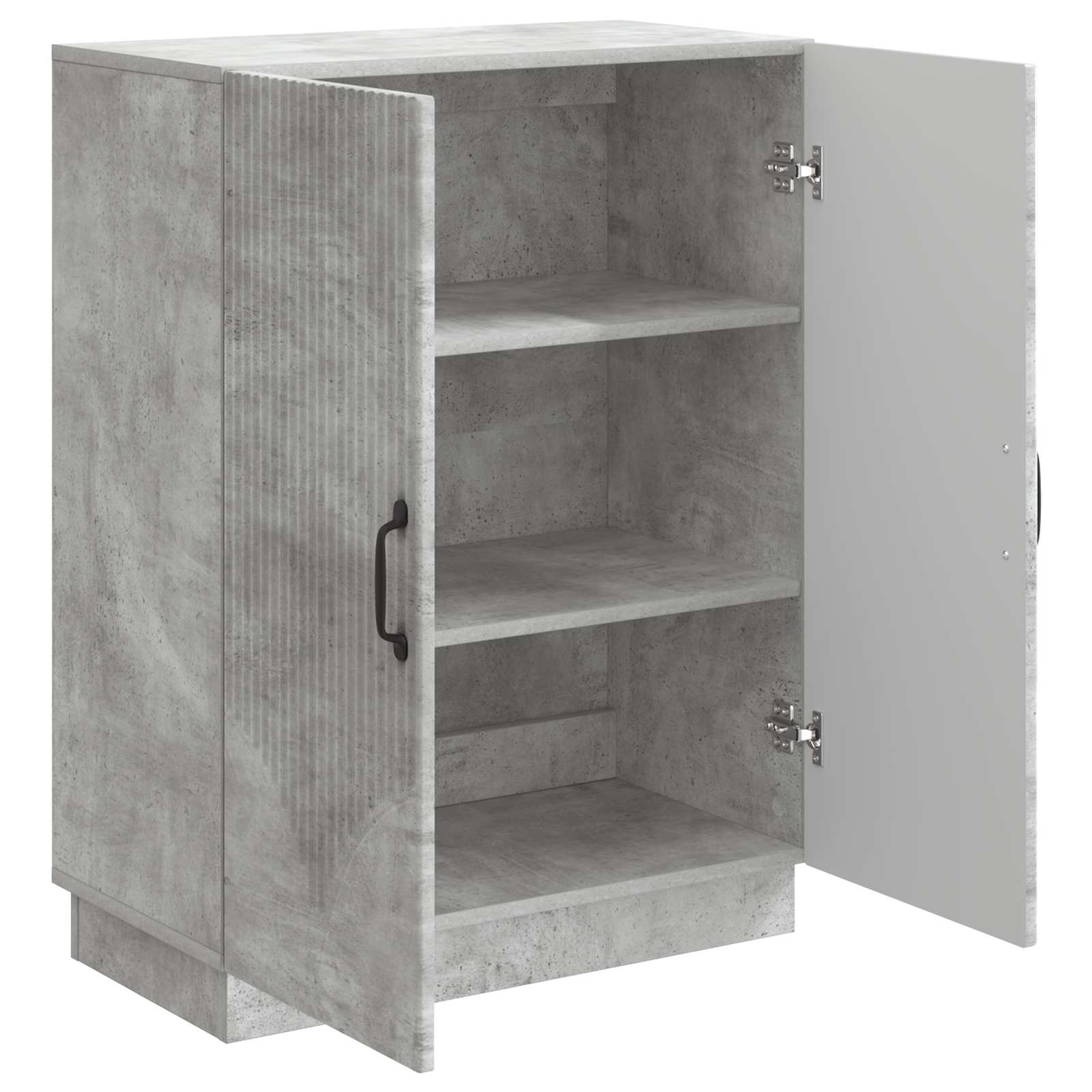 vidaXL Bufet Betonowy szary 66 x 34,5 x 87 cm Drewno inżynieryjne