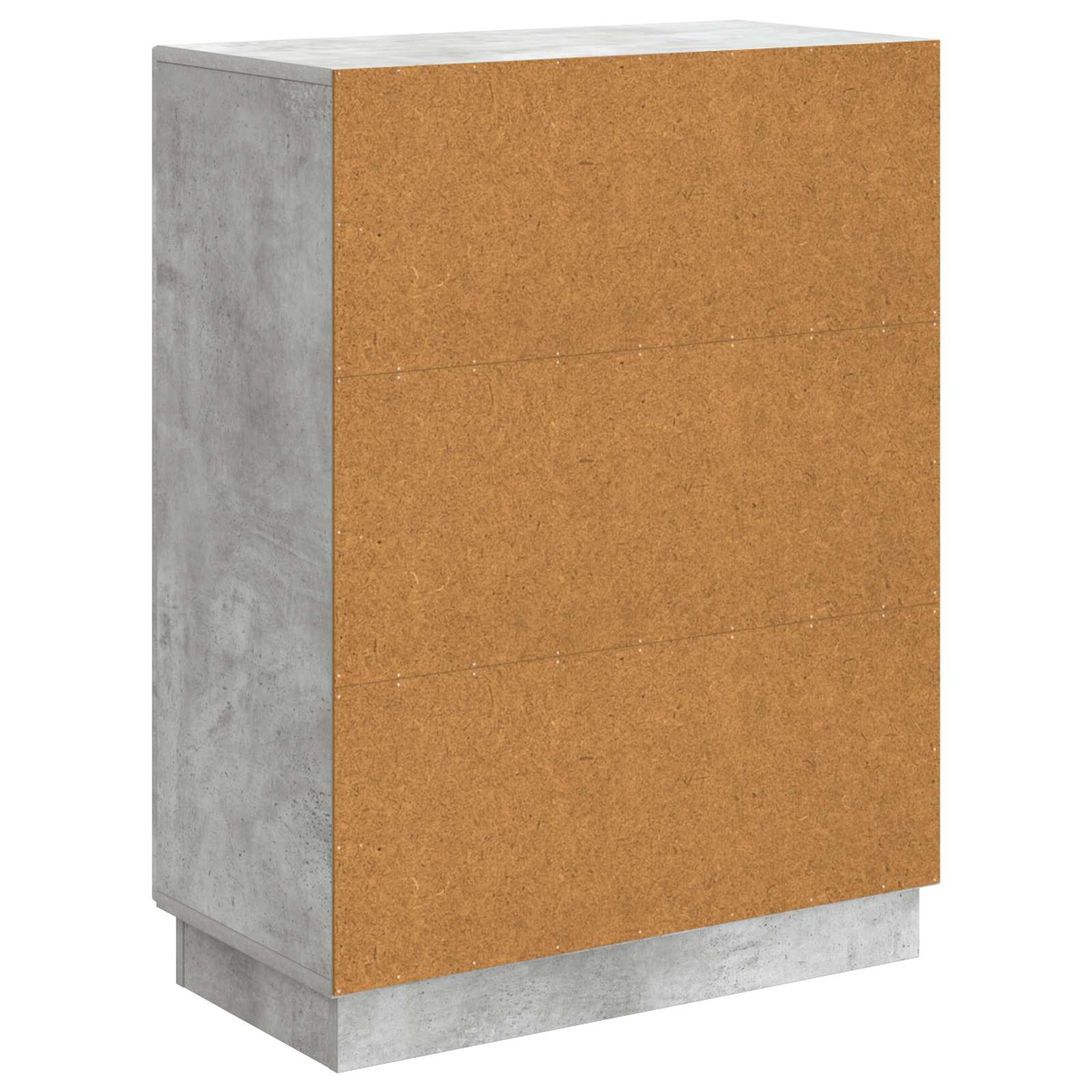 vidaXL Bufet Betonowy szary 66 x 34,5 x 87 cm Drewno inżynieryjne
