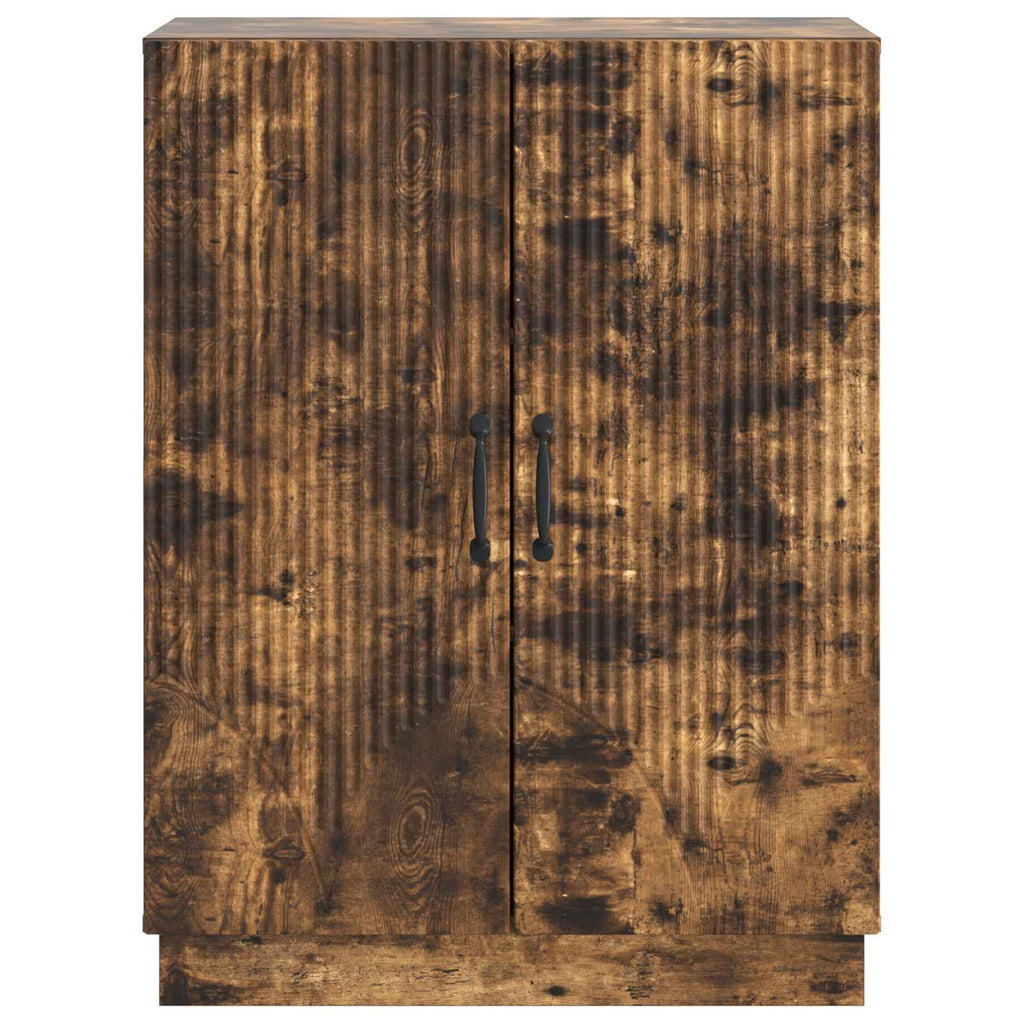 vidaXL Bufet Dąb wędzony 66 x 34,5 x 87 cm Drewno inżynieryjne