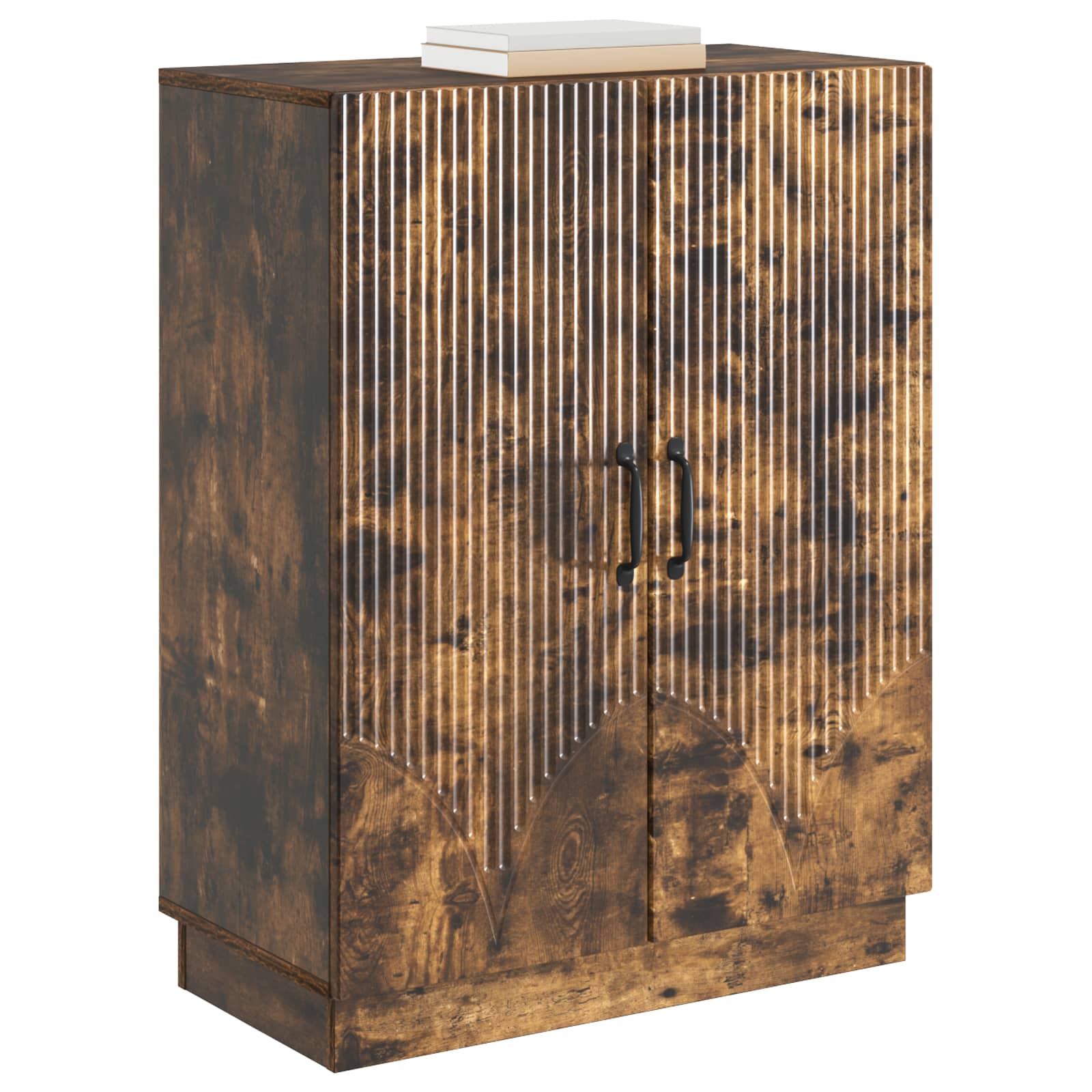 vidaXL Bufet Dąb wędzony 66 x 34,5 x 87 cm Drewno inżynieryjne