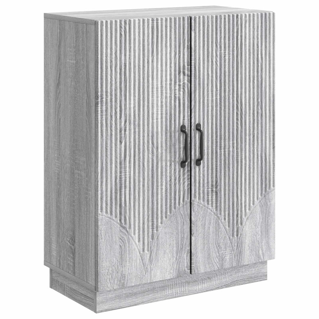 vidaXL Bufet Szary Sonoma 66 x 34,5 x 87 cm Drewno inżynieryjne