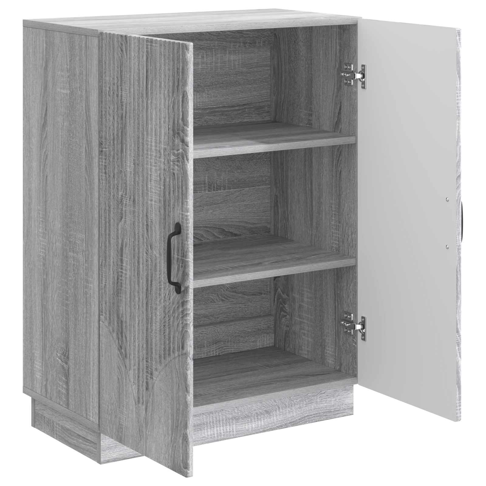vidaXL Bufet Szary Sonoma 66 x 34,5 x 87 cm Drewno inżynieryjne