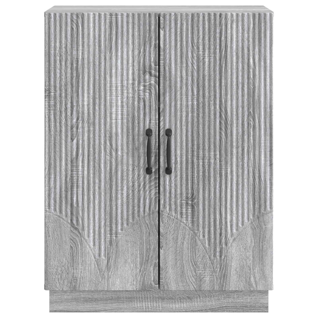 vidaXL Bufet Szary Sonoma 66 x 34,5 x 87 cm Drewno inżynieryjne