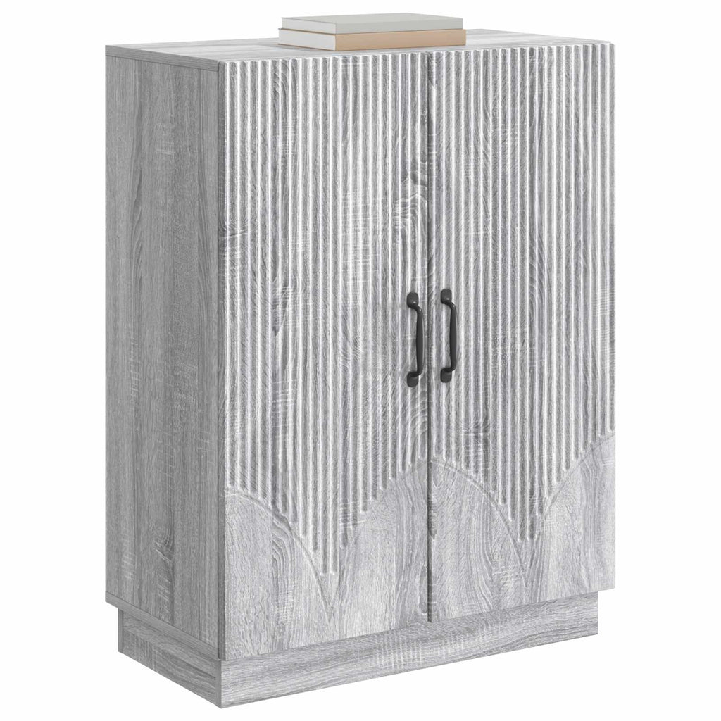 vidaXL Bufet Szary Sonoma 66 x 34,5 x 87 cm Drewno inżynieryjne