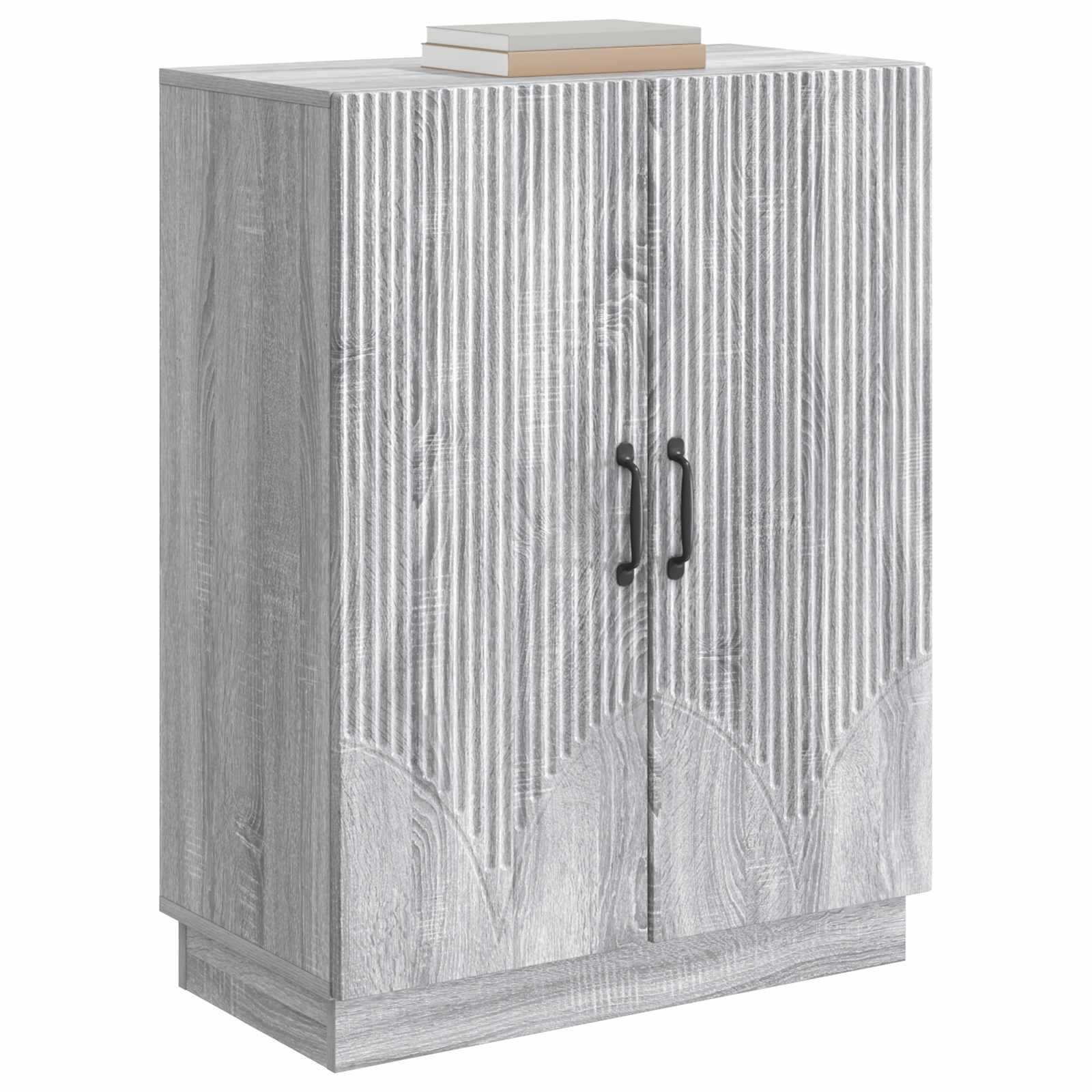vidaXL Bufet Szary Sonoma 66 x 34,5 x 87 cm Drewno inżynieryjne