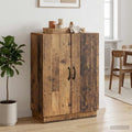 vidaXL Bufet Stare drewno 66 x 34,5 x 87 cm Drewno inżynieryjne