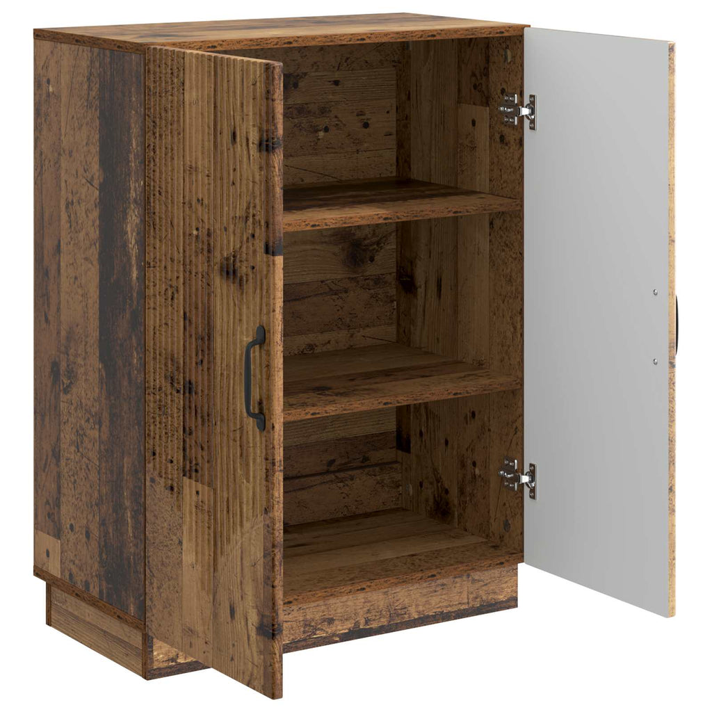 vidaXL Bufet Stare drewno 66 x 34,5 x 87 cm Drewno inżynieryjne