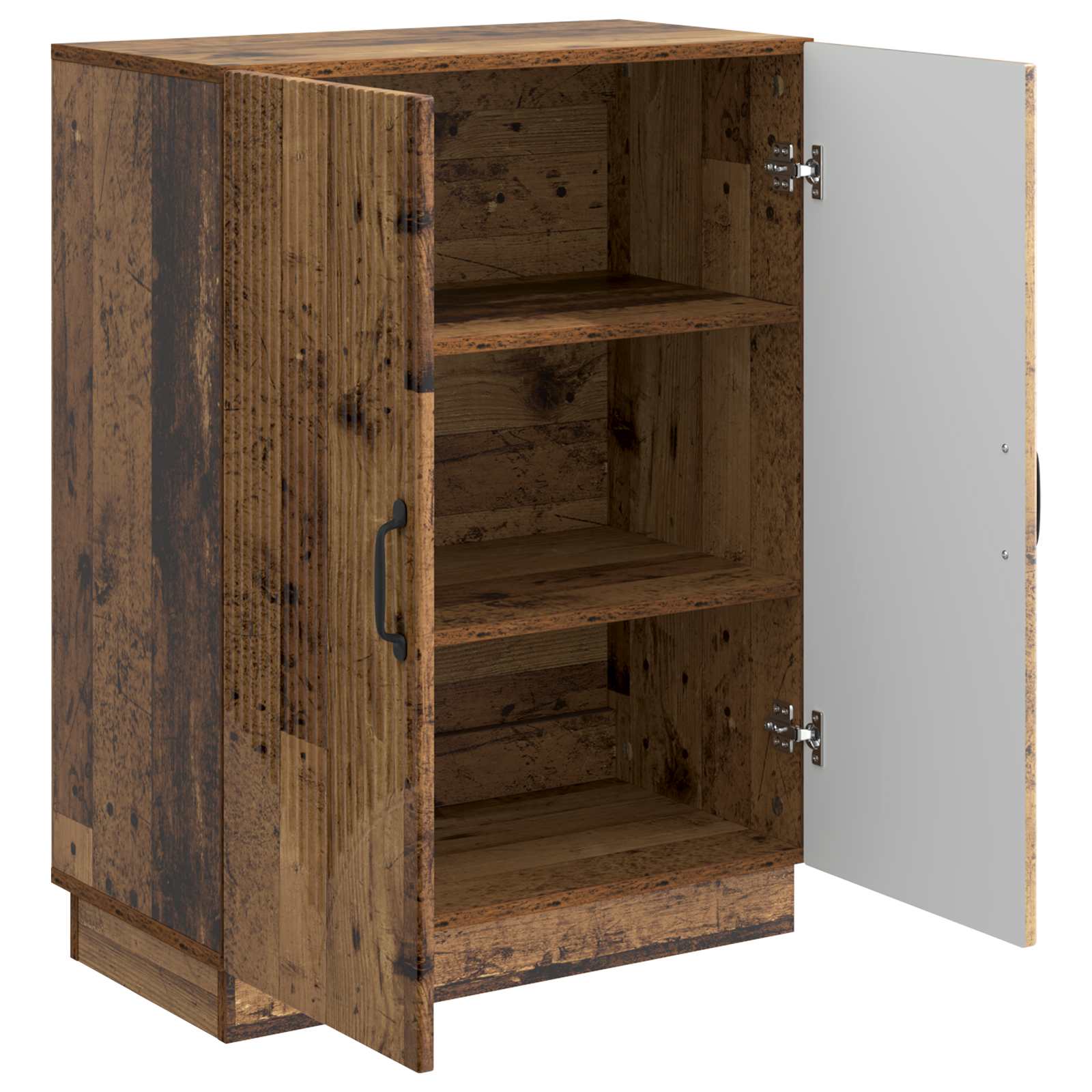 vidaXL Bufet Stare drewno 66 x 34,5 x 87 cm Drewno inżynieryjne