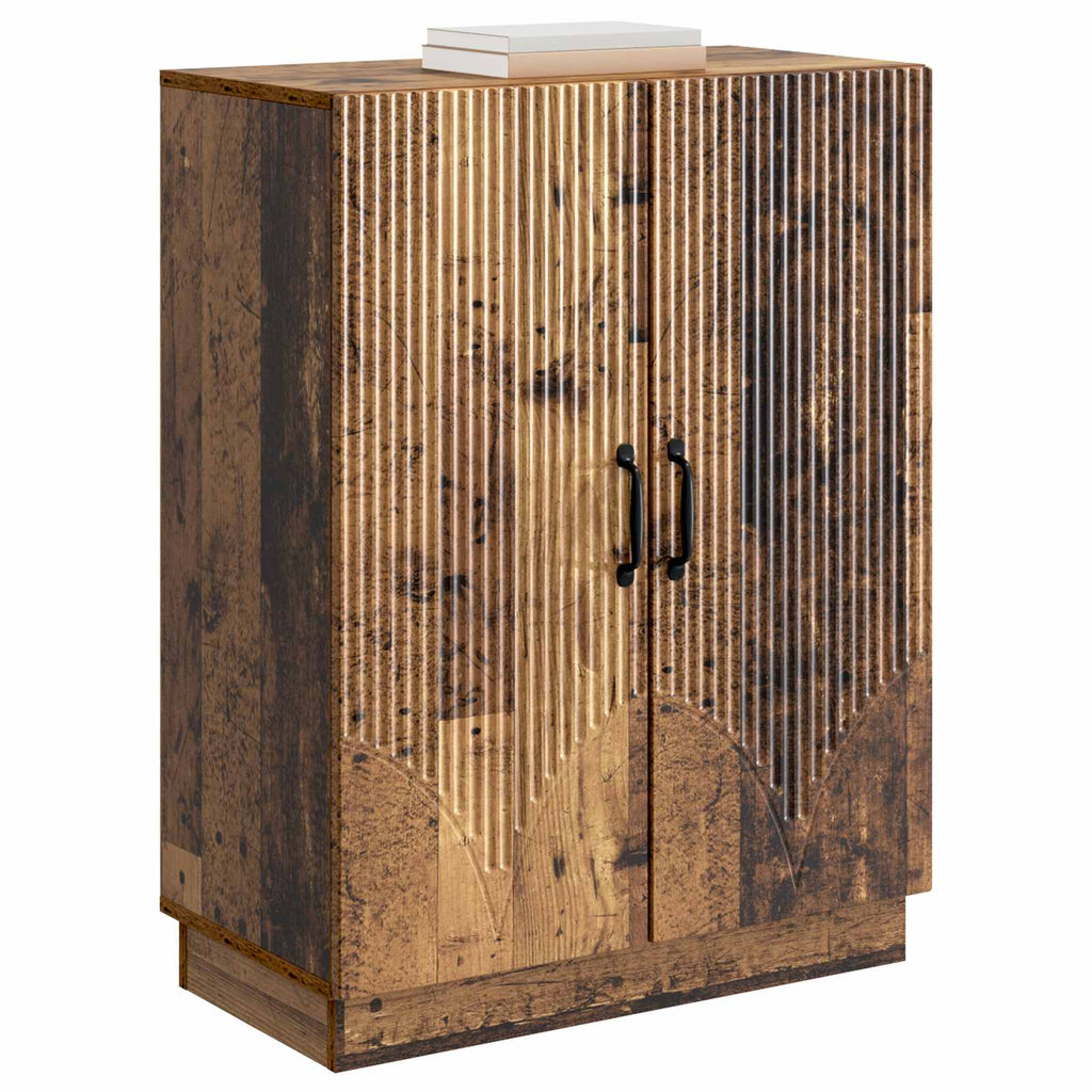 vidaXL Bufet Stare drewno 66 x 34,5 x 87 cm Drewno inżynieryjne