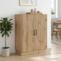 vidaXL Bufet Dąb artisan 66 x 34,5 x 87 cm Drewno inżynieryjne