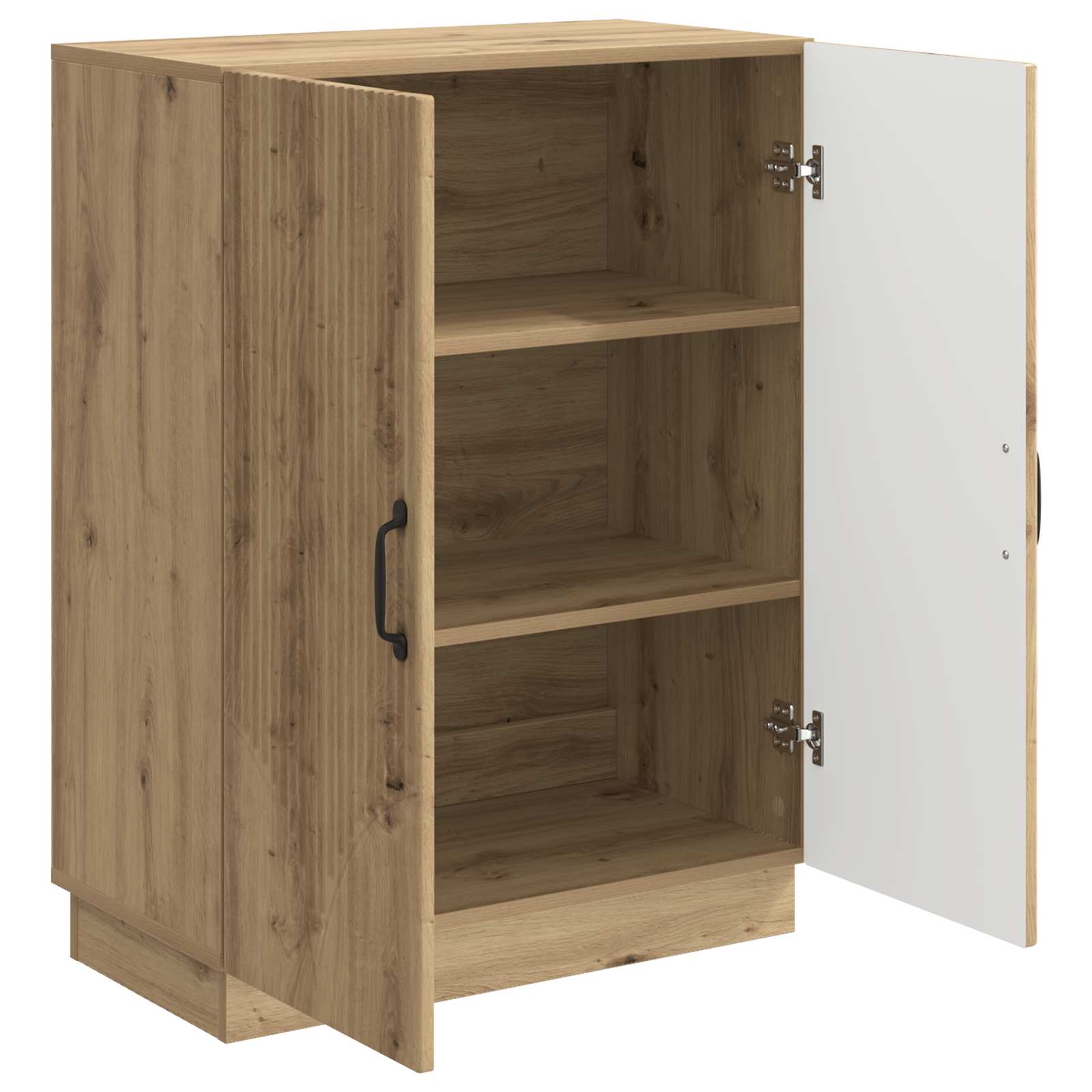 vidaXL Bufet Dąb artisan 66 x 34,5 x 87 cm Drewno inżynieryjne