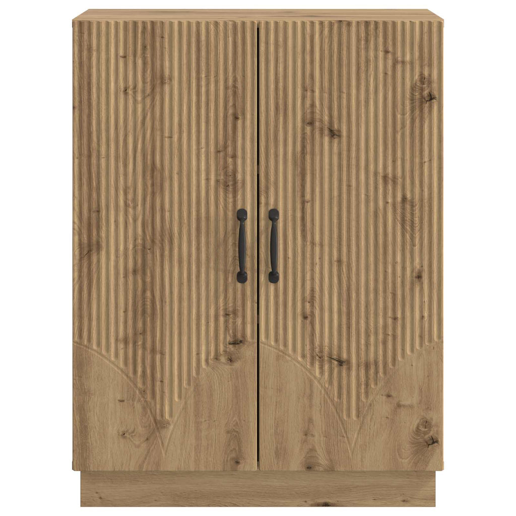 vidaXL Bufet Dąb artisan 66 x 34,5 x 87 cm Drewno inżynieryjne