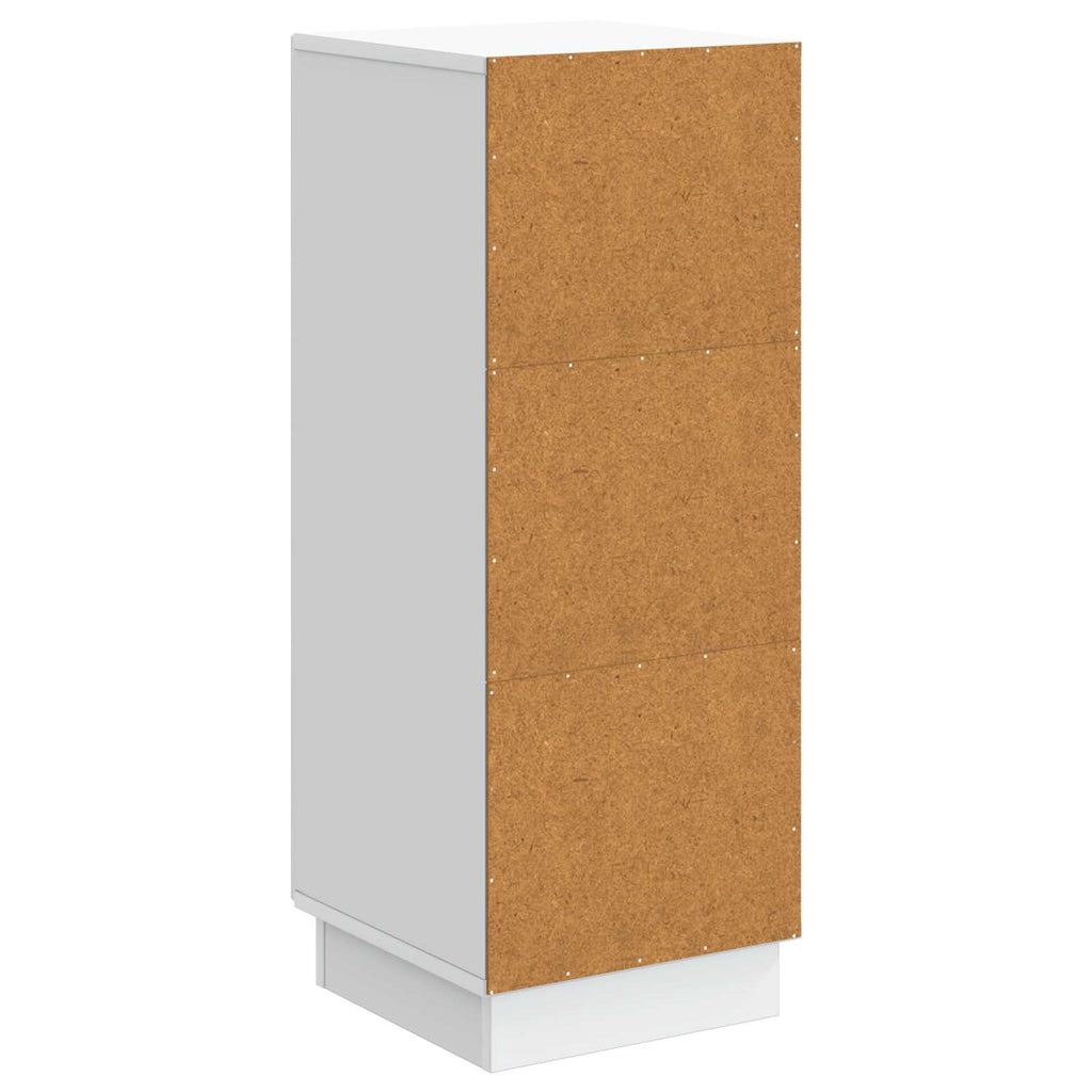 vidaXL Bufet Biały 33 x 34,5 x 87 cm Drewno inżynieryjne