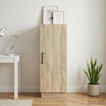 vidaXL Bufet dąb Sonoma 33 x 34,5 x 87 cm Drewno inżynieryjne