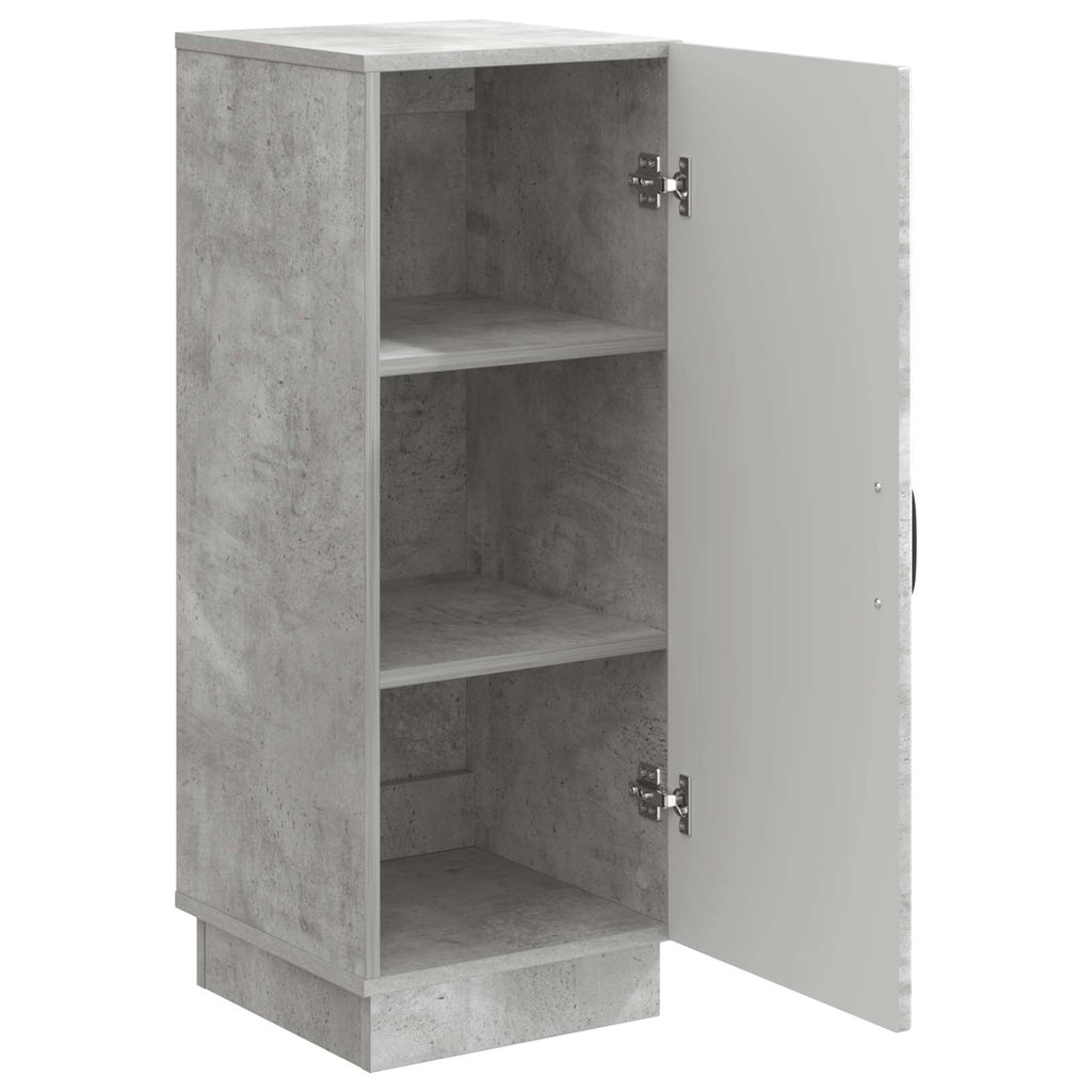 vidaXL Bufet Betonowy szary 33 x 34,5 x 87 cm Drewno inżynieryjne