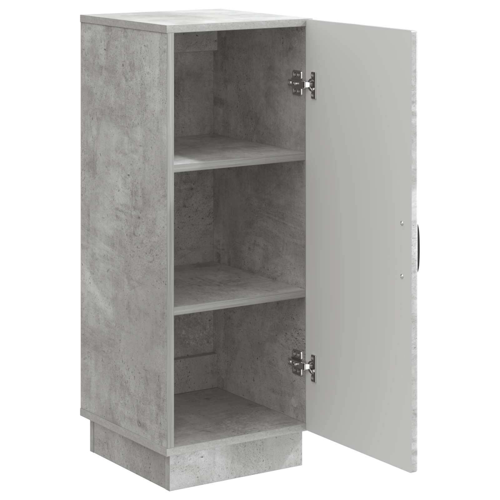 vidaXL Bufet Betonowy szary 33 x 34,5 x 87 cm Drewno inżynieryjne