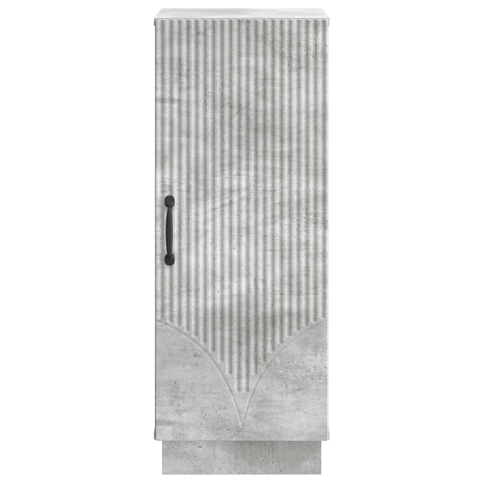 vidaXL Bufet Betonowy szary 33 x 34,5 x 87 cm Drewno inżynieryjne