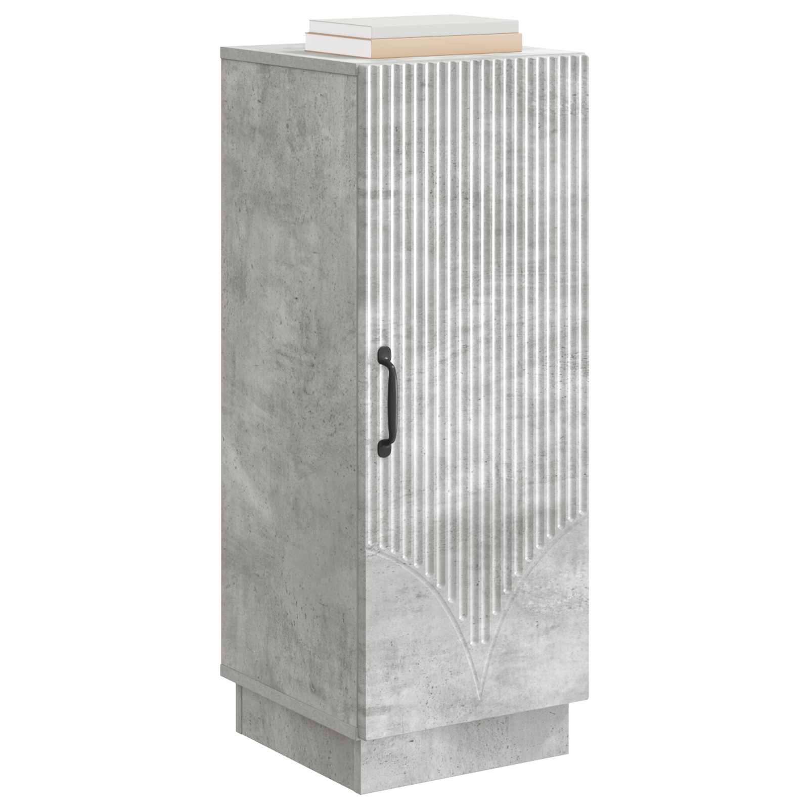 vidaXL Bufet Betonowy szary 33 x 34,5 x 87 cm Drewno inżynieryjne