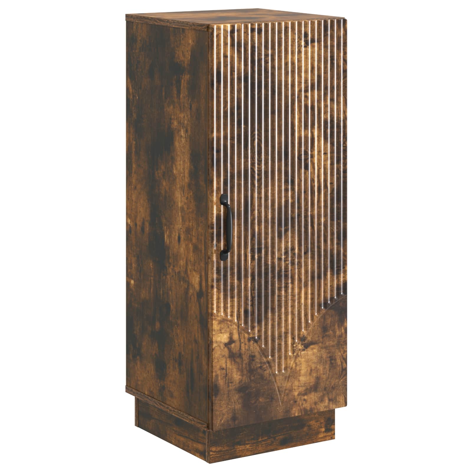 vidaXL Bufet Dąb wędzony 33 x 34,5 x 87 cm Drewno inżynieryjne