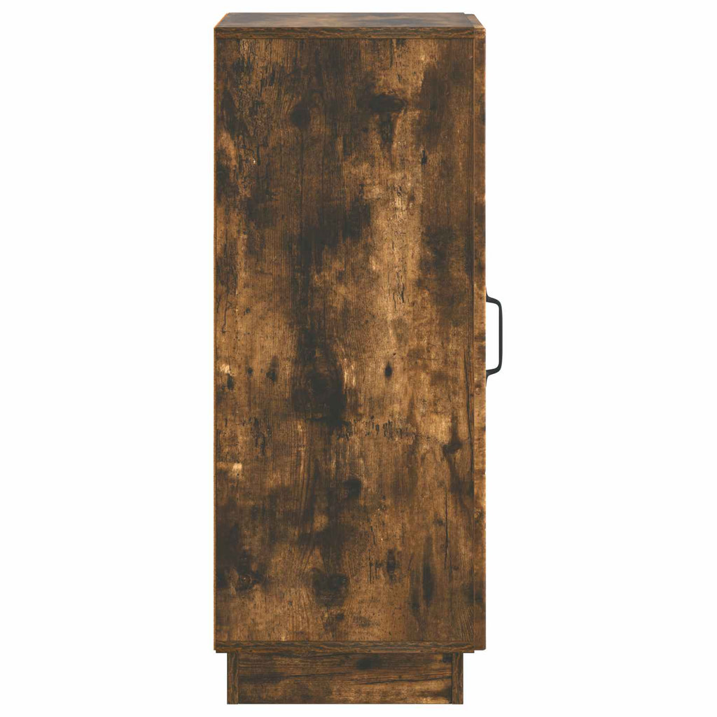 vidaXL Bufet Dąb wędzony 33 x 34,5 x 87 cm Drewno inżynieryjne