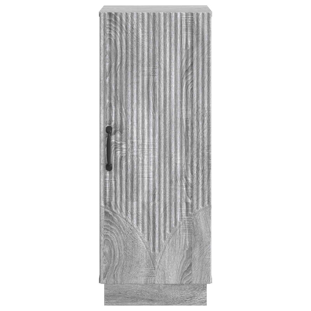 vidaXL Bufet Szary Sonoma 33 x 34,5 x 87 cm Drewno inżynieryjne