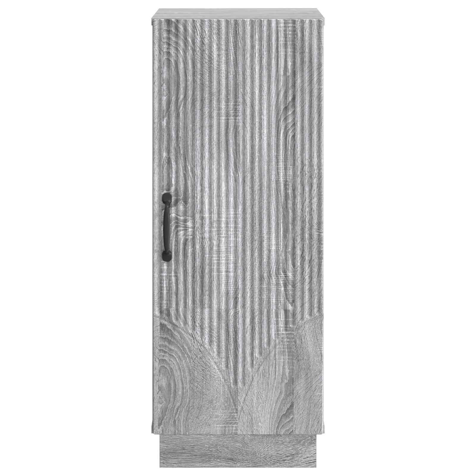 vidaXL Bufet Szary Sonoma 33 x 34,5 x 87 cm Drewno inżynieryjne