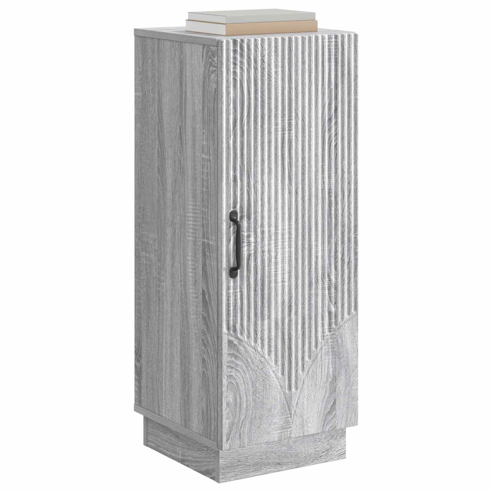 vidaXL Bufet Szary Sonoma 33 x 34,5 x 87 cm Drewno inżynieryjne