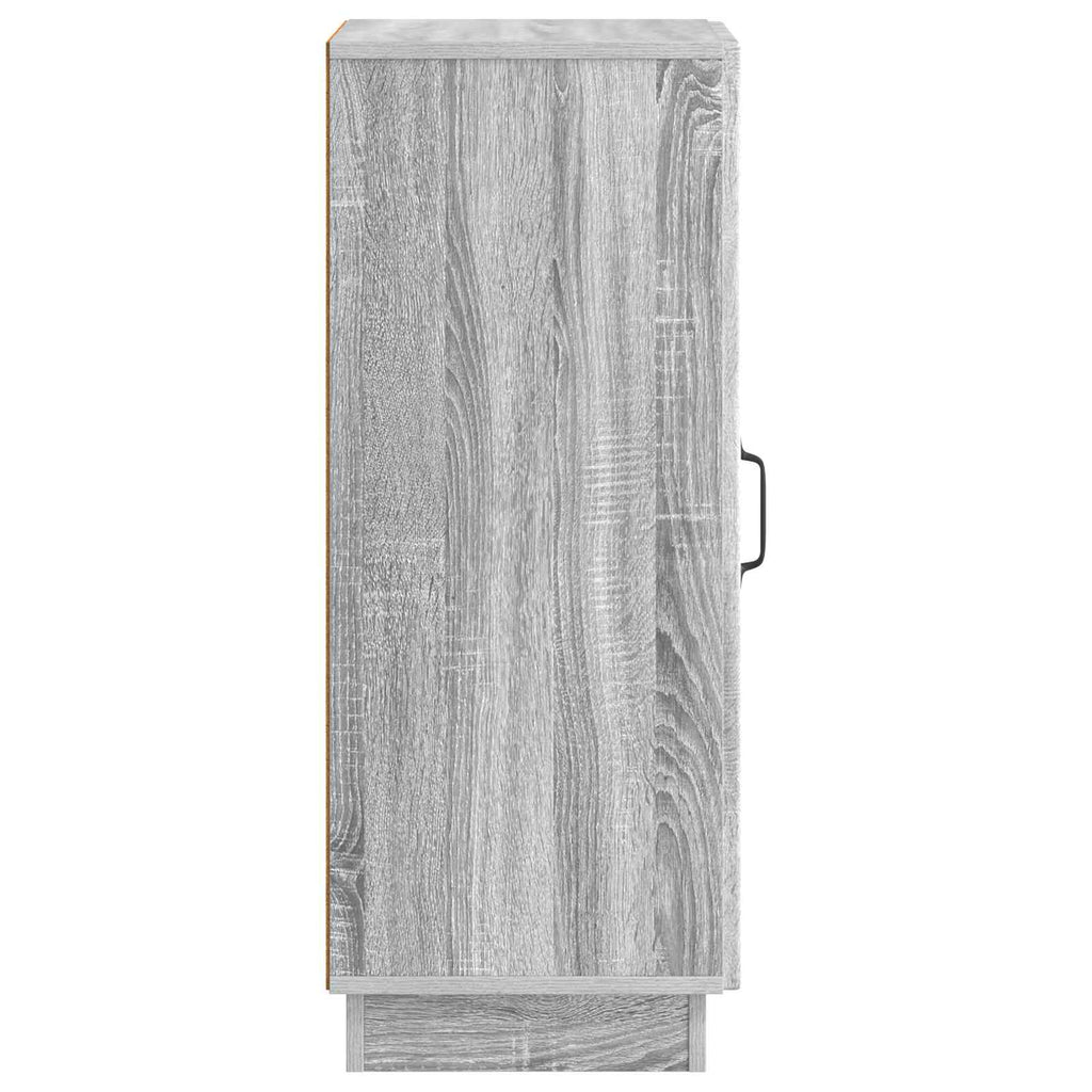 vidaXL Bufet Szary Sonoma 33 x 34,5 x 87 cm Drewno inżynieryjne