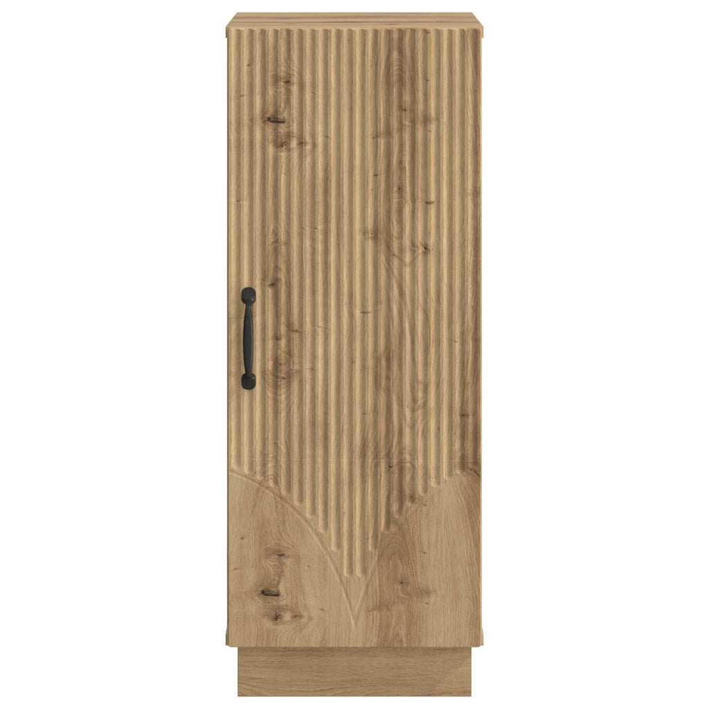 vidaXL Bufet Dąb artisan 33 x 34,5 x 87 cm Drewno inżynieryjne