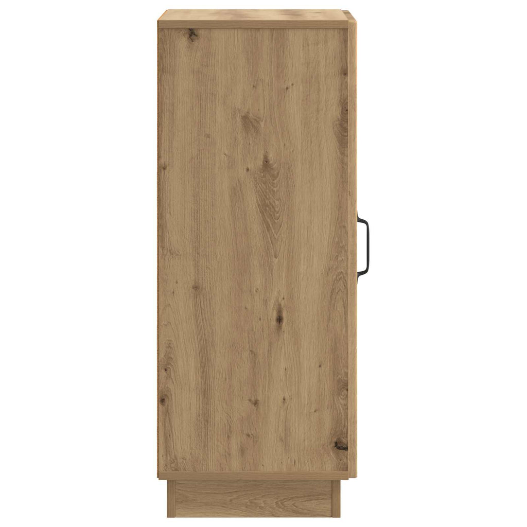 vidaXL Bufet Dąb artisan 33 x 34,5 x 87 cm Drewno inżynieryjne