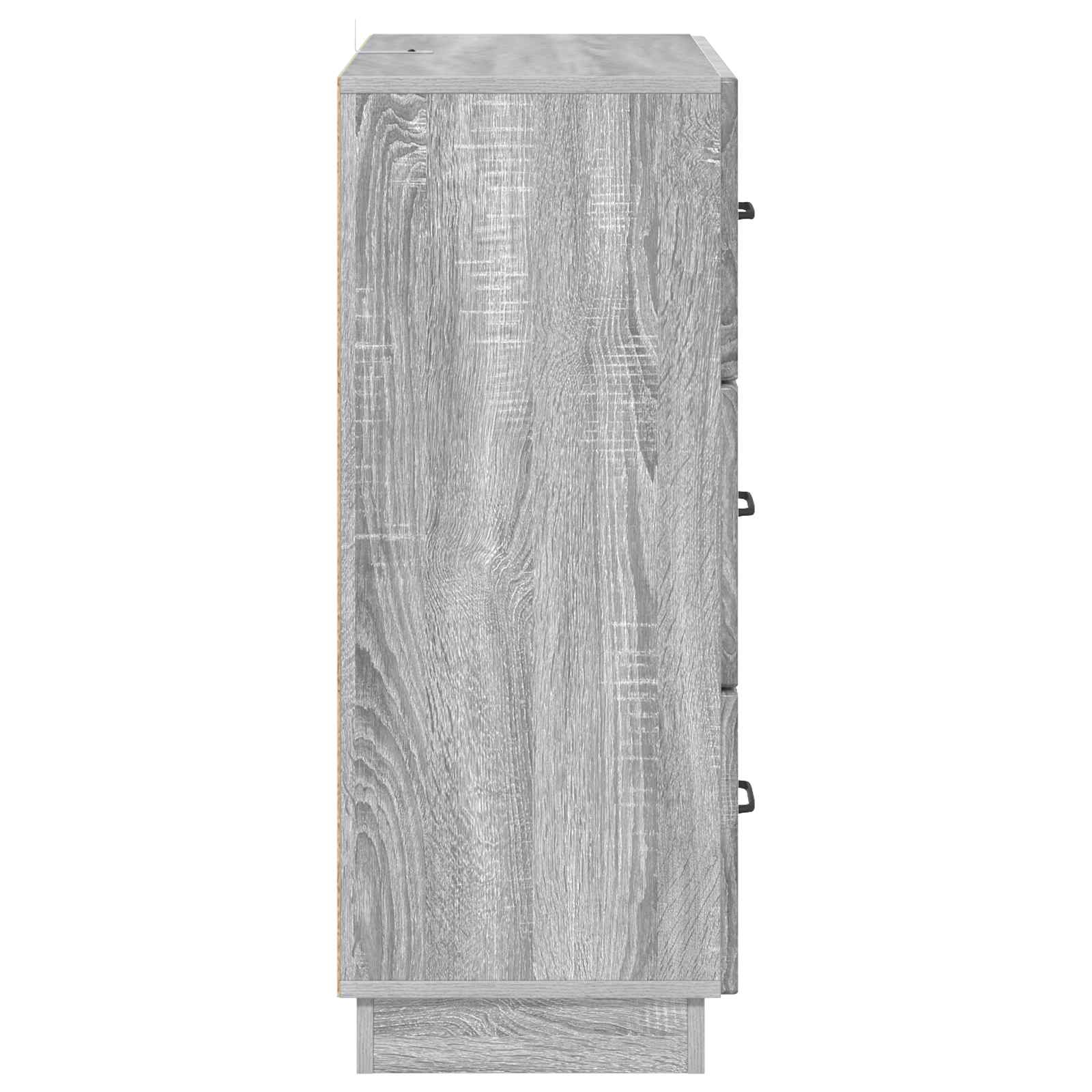 vidaXL Szafka z Szufladami Szary Sonoma 66 x 34,5 x 87 cm