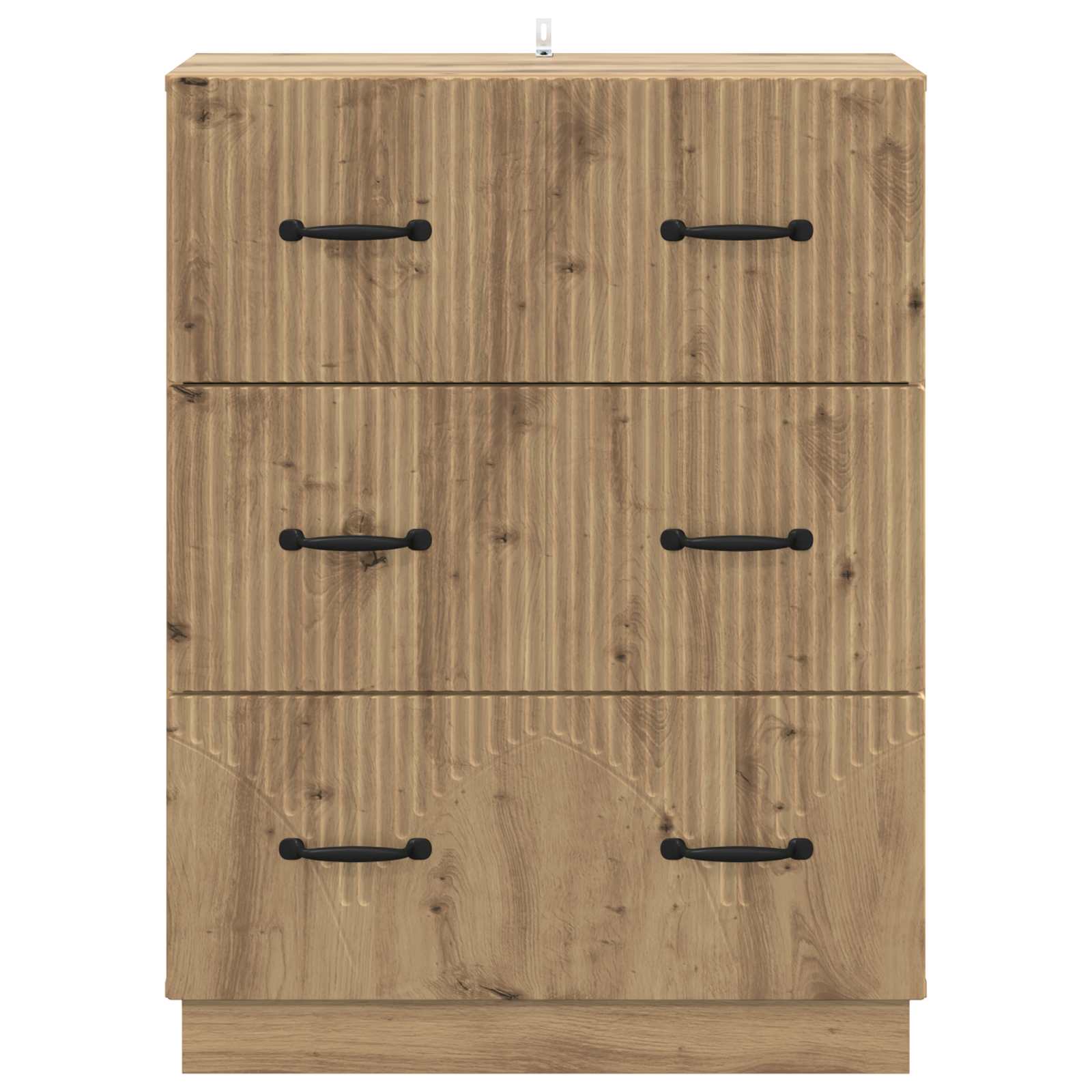 vidaXL Szafka z Szufladami Dąb artisan 66 x 34,5 x 87 cm