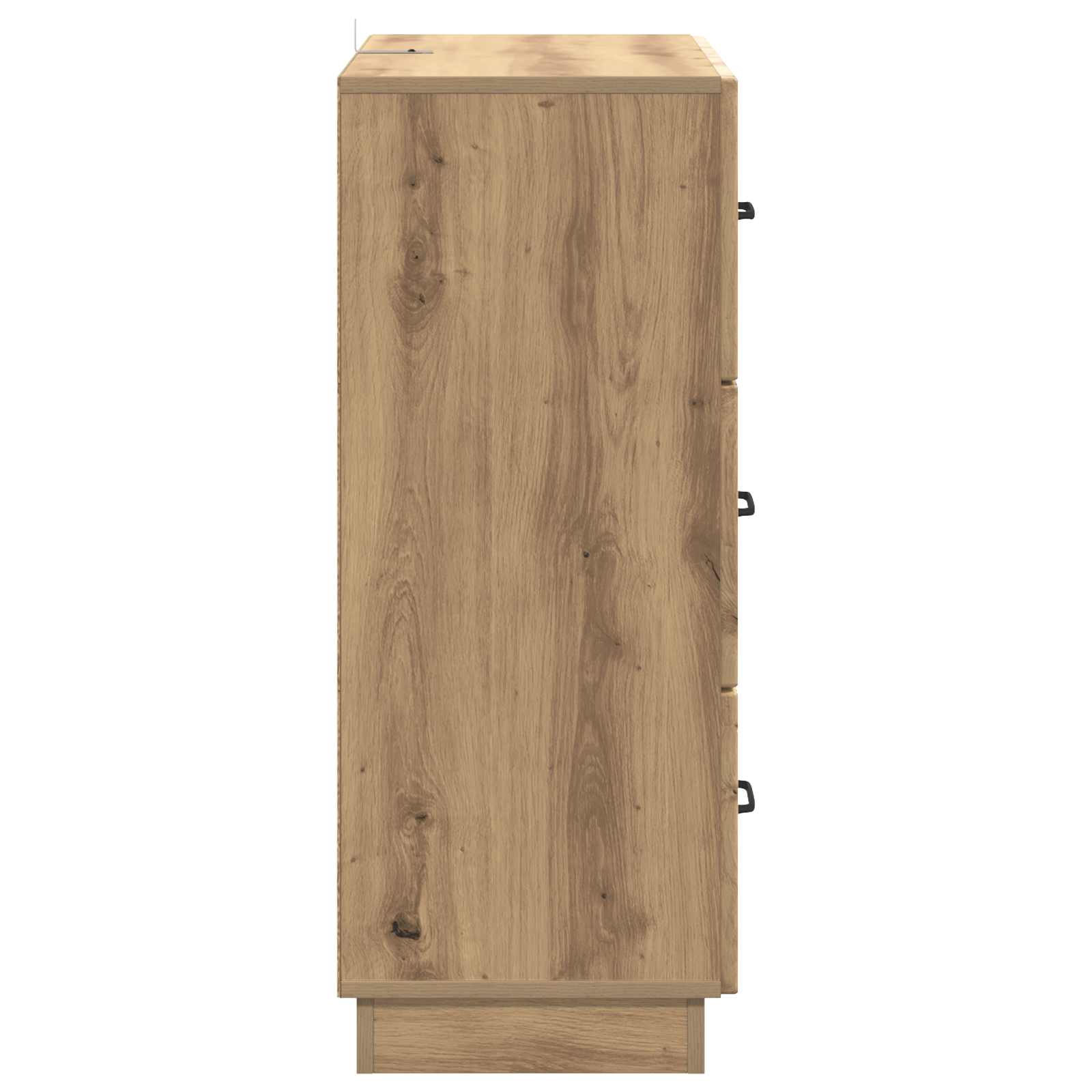 vidaXL Szafka z Szufladami Dąb artisan 66 x 34,5 x 87 cm