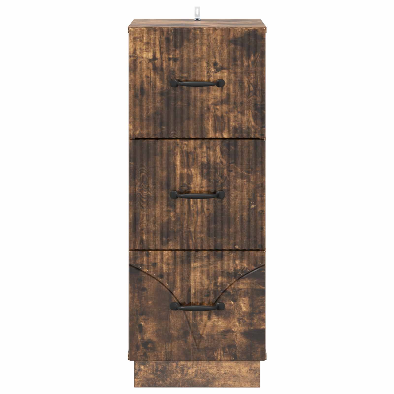 vidaXL Szafka z Szufladami Dąb wędzony 33 x 34,5 x 87 cm