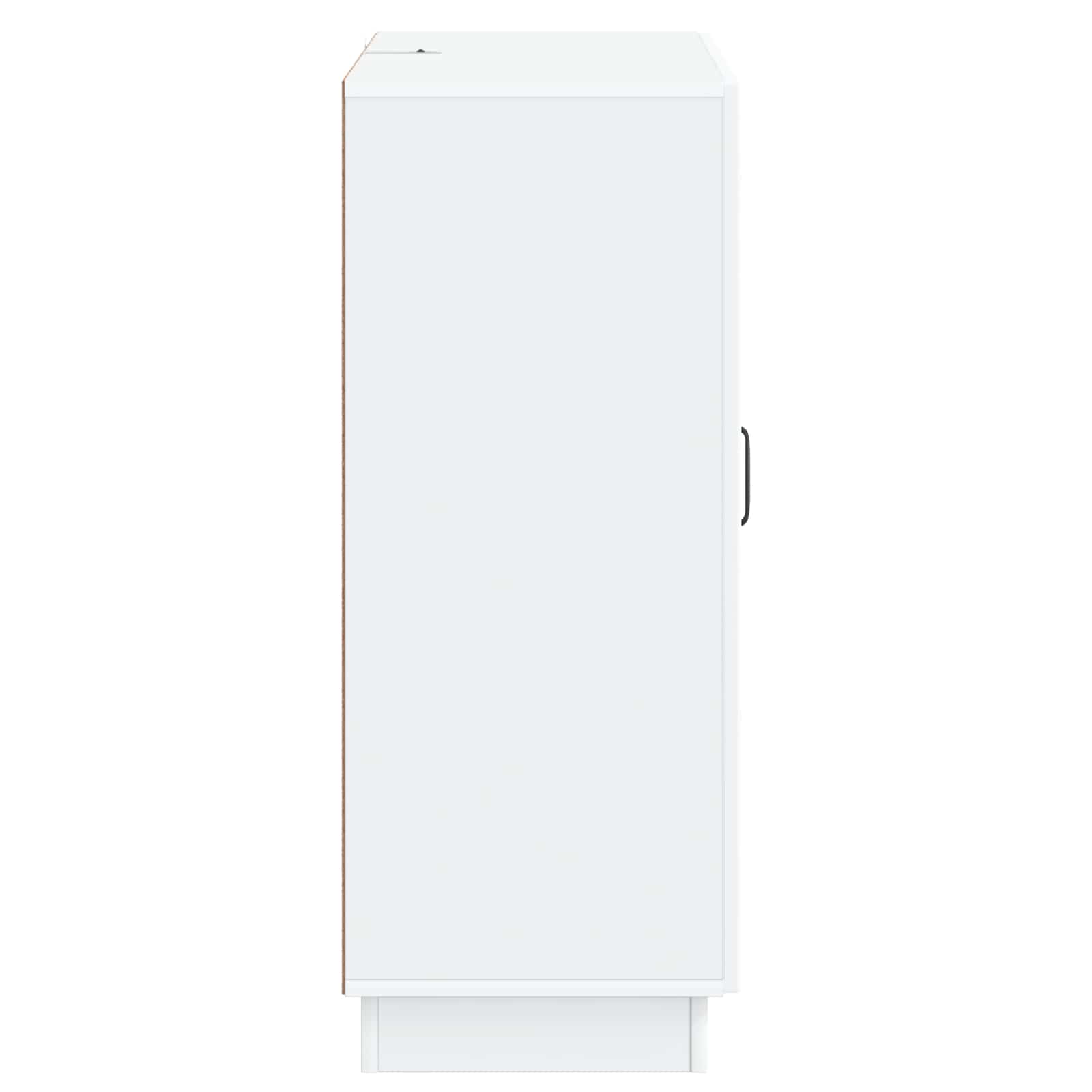 vidaXL Bufet Biały 66 x 34,5 x 87 cm Drewno inżynieryjne