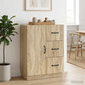 vidaXL Bufet dąb Sonoma 66 x 34,5 x 87 cm Drewno inżynieryjne